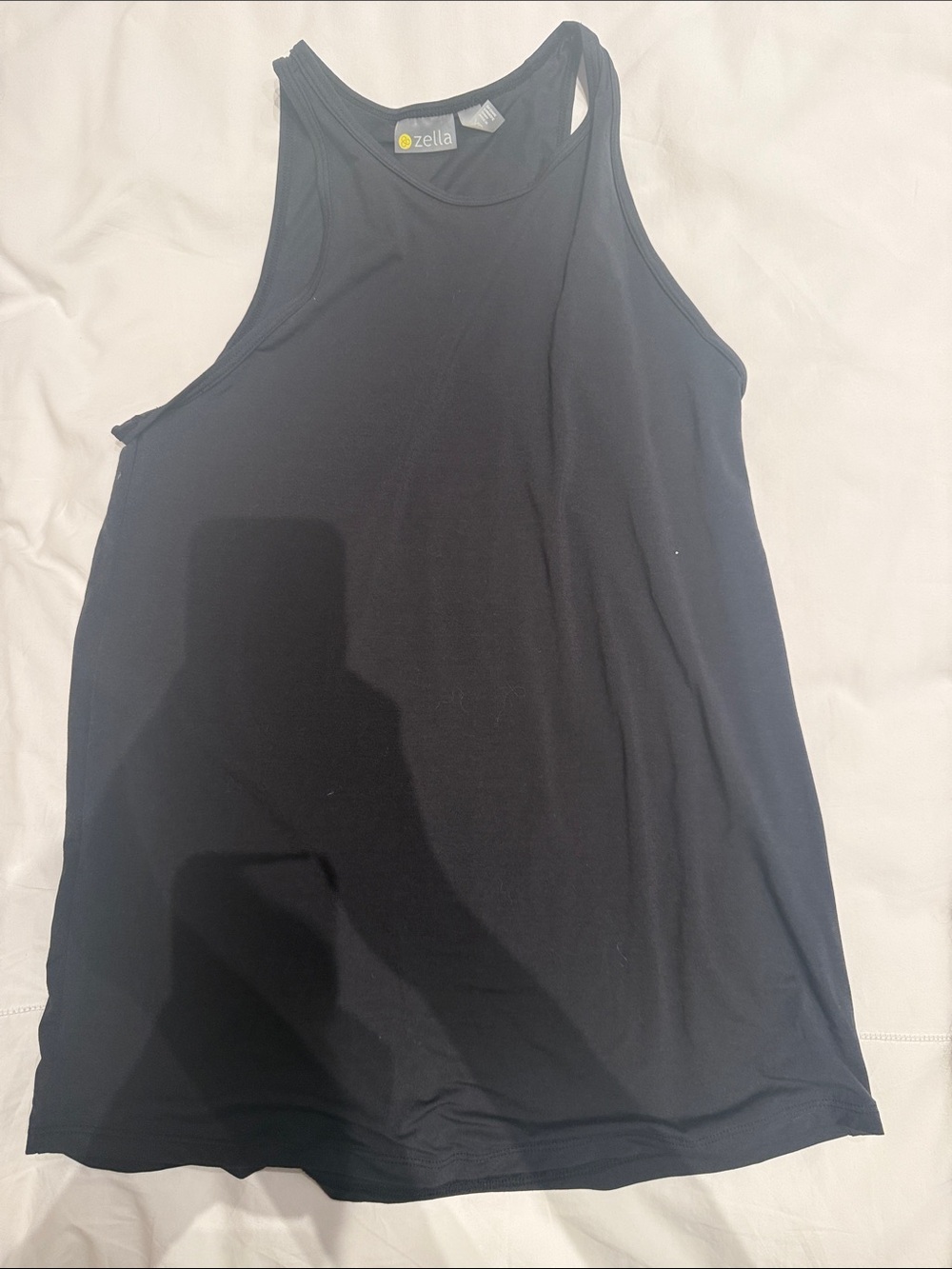 New Without Tags Size XS Zella Black Racerback Tank - Sleek Athletic Tank Top